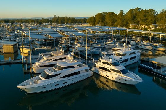 Ozzi Marine Shines at Sanctuary Cove Boat Show 2025